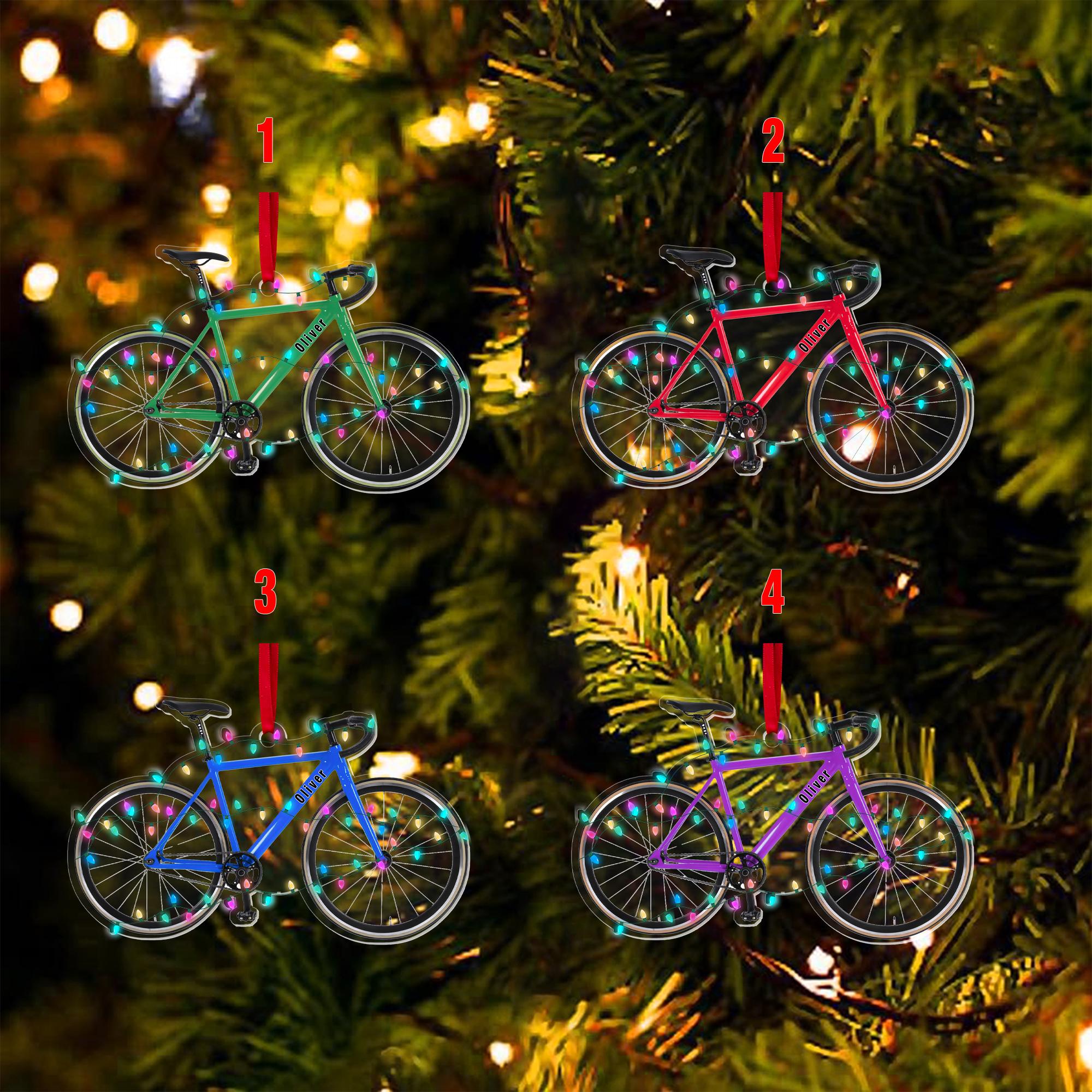 Bike Tree Ornament Australia