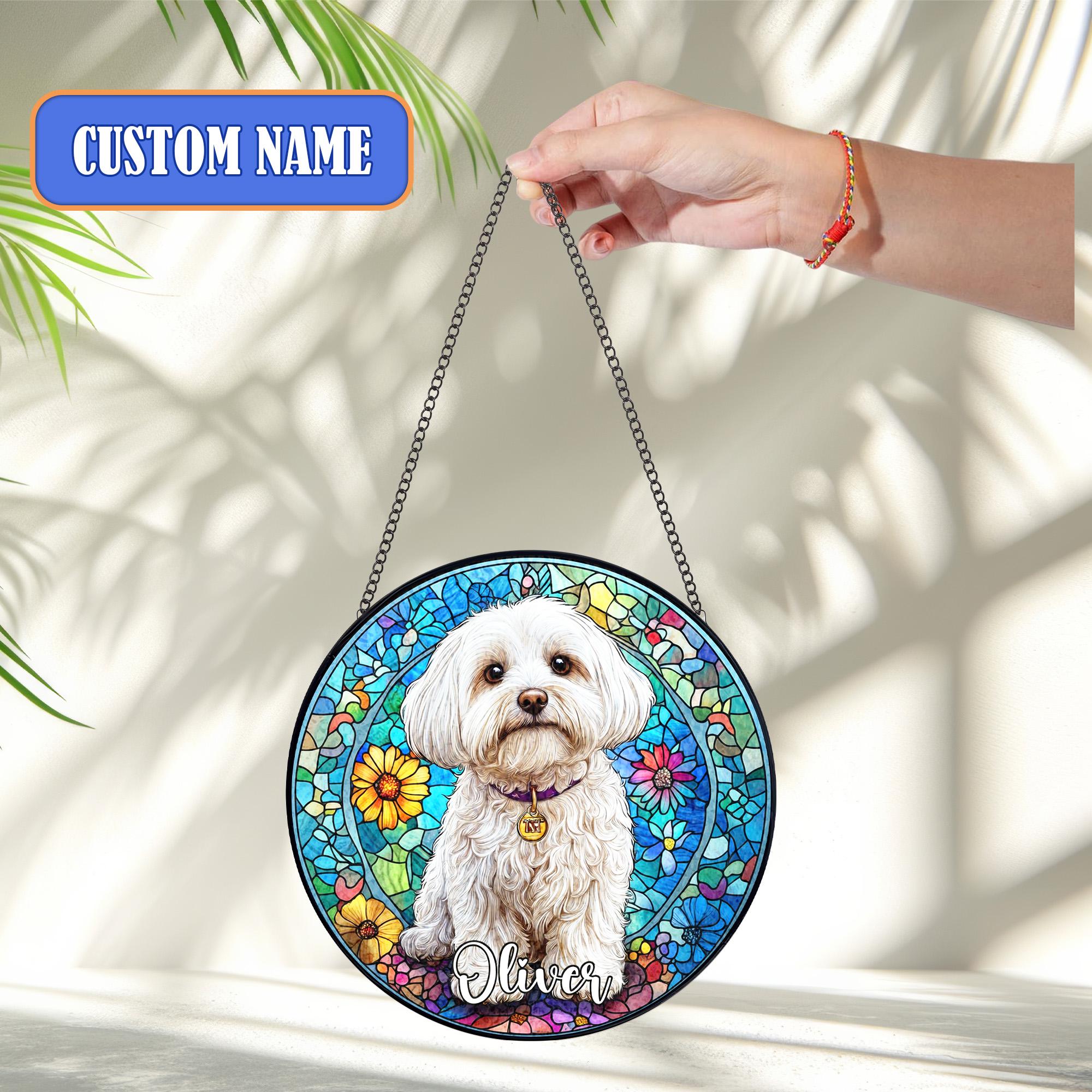 Sun And Moon Stained Suncatcher Window Wall Hanging Ornament - Temu