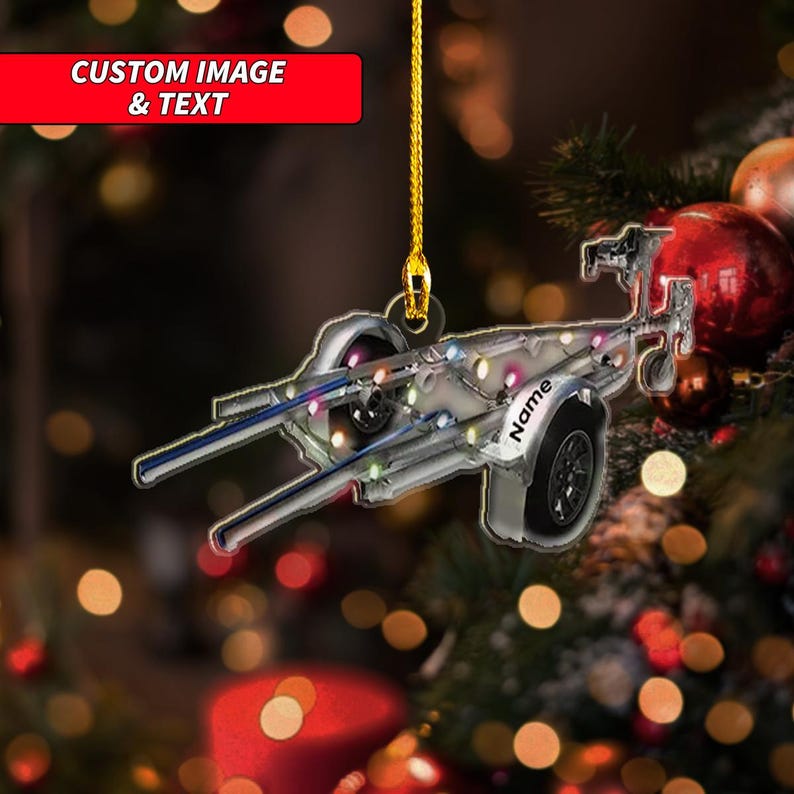 Personalized Water Craft Boat Ski Christmas Ornament, Jet Ski Christmas