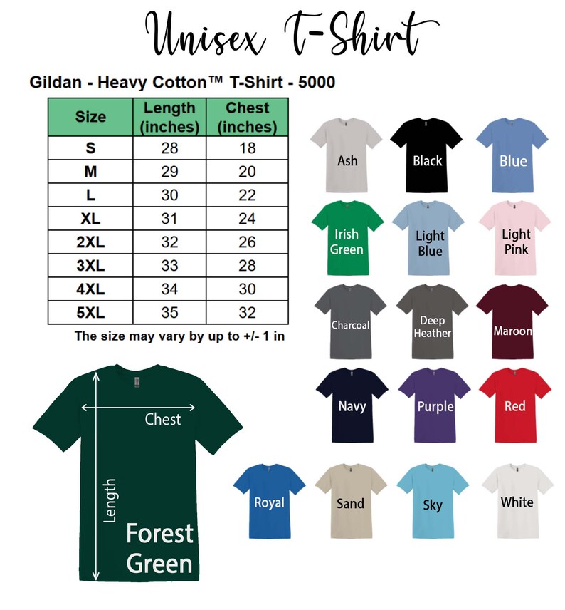 a t - shirt size guide for a child's size chart