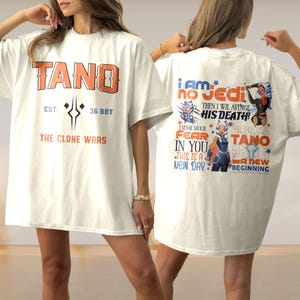 I Am No Jedi Shirt, Tano EST. 36.BBY Shirt, The Clone Wars Shirt, Ahsoka Tano Shirt, Ahsoka Tano Shirt, Family Trip Shirt