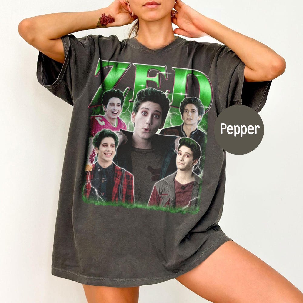 Retro Disney Zed Zombies 4 Dawn Of The Vampires Shirt, Zed Zombies 4 Comfort Colors Shirt, Zed Unisex T-Shirt Boyfriend Girlfriend Gifts Noxy Design4You