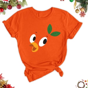 Funny Bird Orange Shirts, Orange Bird Halloween Costume, Bird Orange Family Trip Shirt, Funny Orange Mascot Bird Birthday Disney For Kid