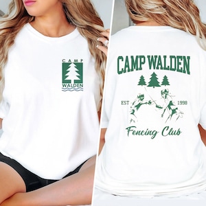 The Parent Trap Camp Walden Fencing Club Shirt, The Parent Trap T-Shirt, Hallie Annie Parker Birthday Disney, Camp Walden Vacation Shirt