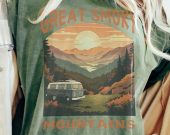 Great Smoky Mountains Shirt, Comfort Colors Nationalpark T-Shirt