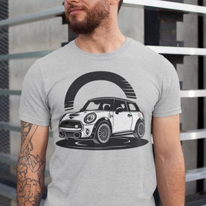 Mini Cooper shirt We Love Small British Cars Short Sleeve Tee