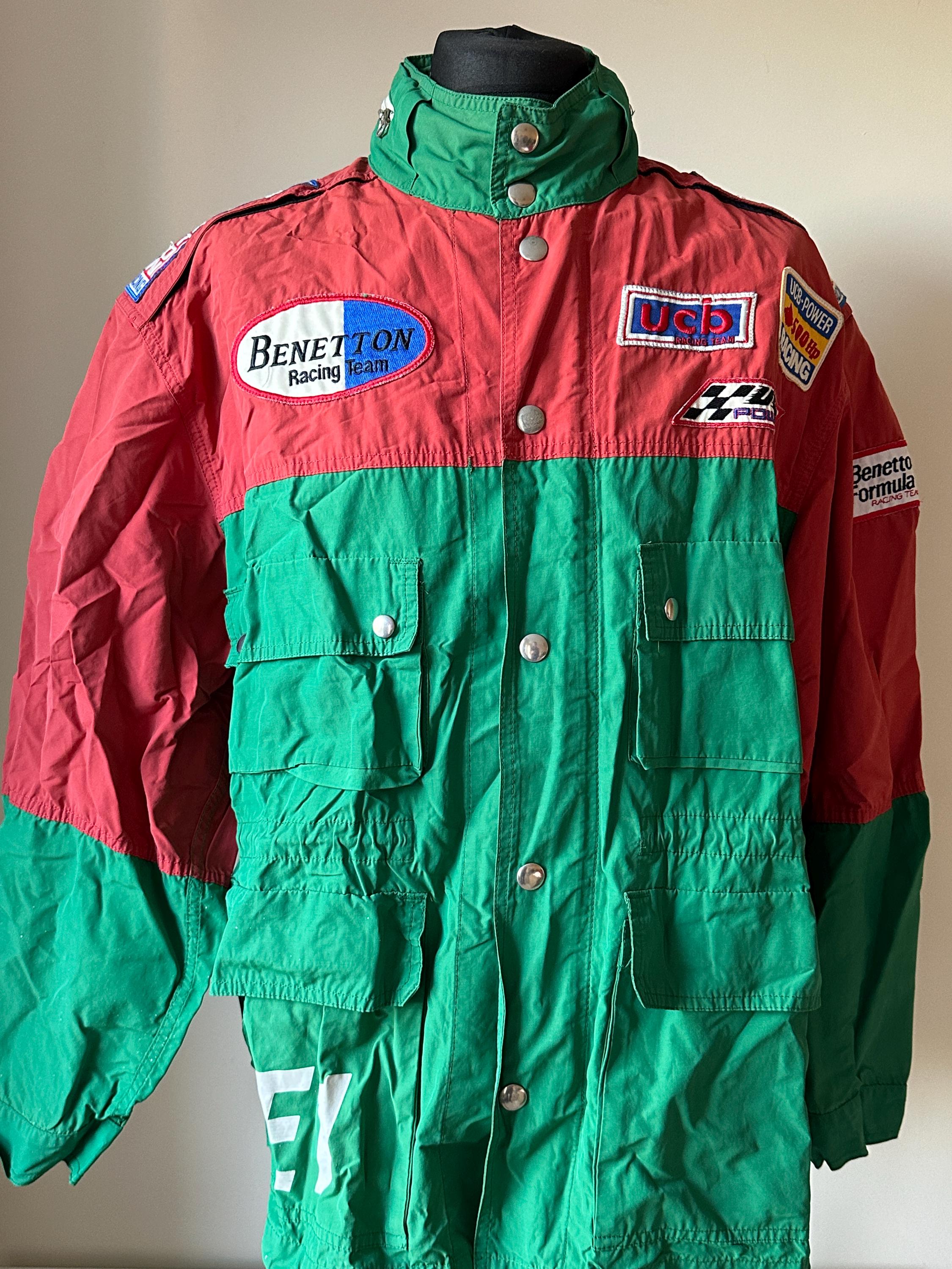 Benetton F1 Jacket - Etsy Benetton F1 Jacket - Etsy