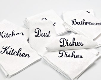Designated Cleaning Cloth, Microfiber Cleaning Towel, Eco Conscious Family, Reusable Paperless Towels, Zero Waste Paperless Paper towels