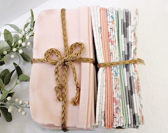 Washable Baby Wipes, Eco Friendly Cloths, Reusable Baby Cloths, Cloth Baby Wipes, Washable Napkins, Cloth Baby Wipes, Cloth Diaper Wipes