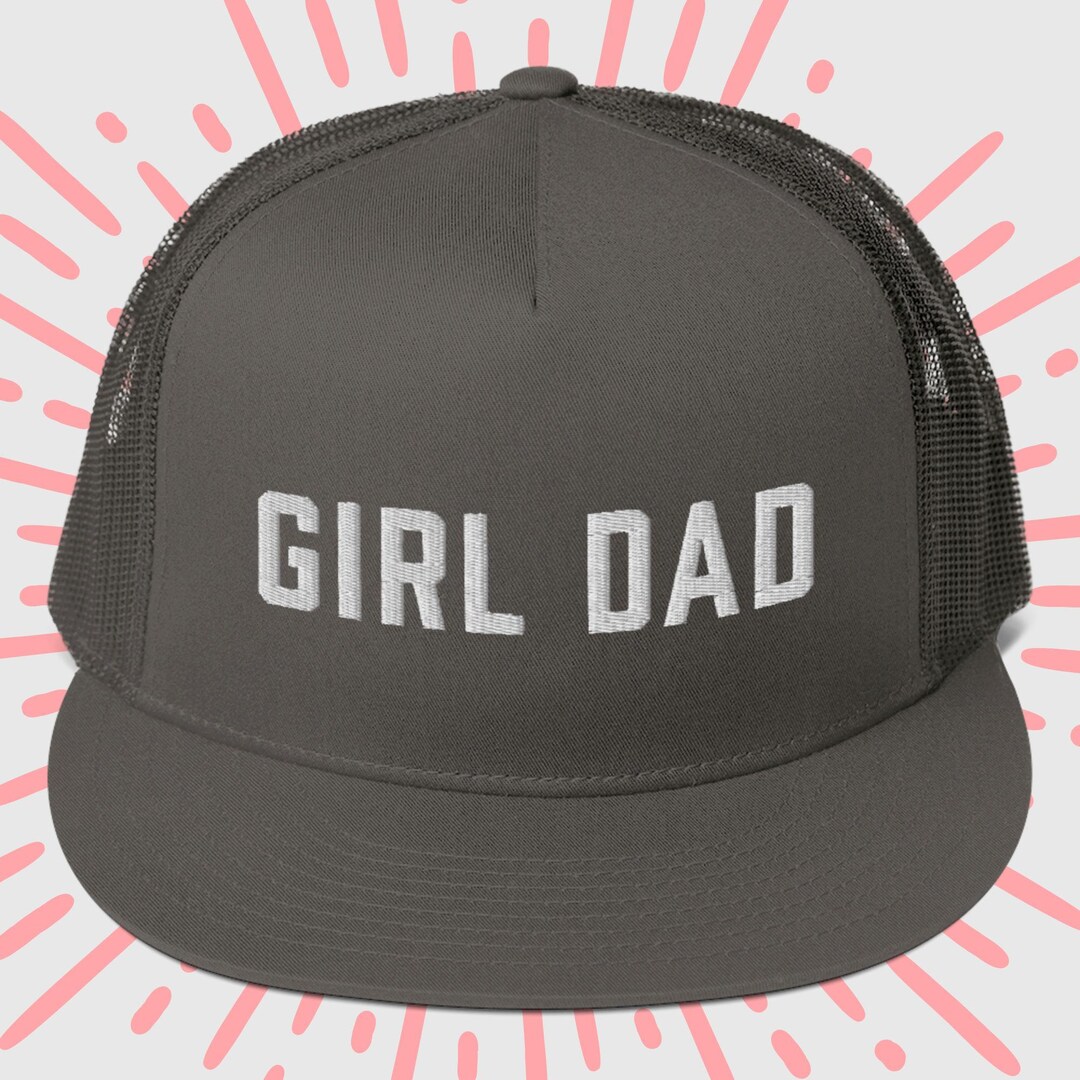 Girl Dad Hat Father's Day Hat Dad Hat Mesh Back Hat Etsy