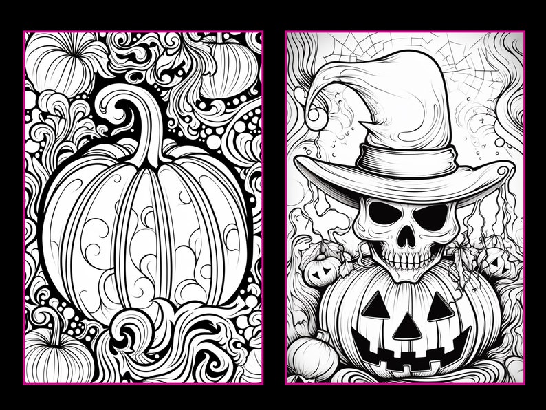 101 Pumpkins Printable Coloring - Il 794xN.5272124968 4u8t 
