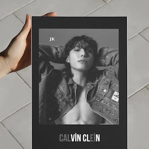 BTS of JUNGOOK Calvin Clein poster, JK Poster, Jungkook, Jimin, V,