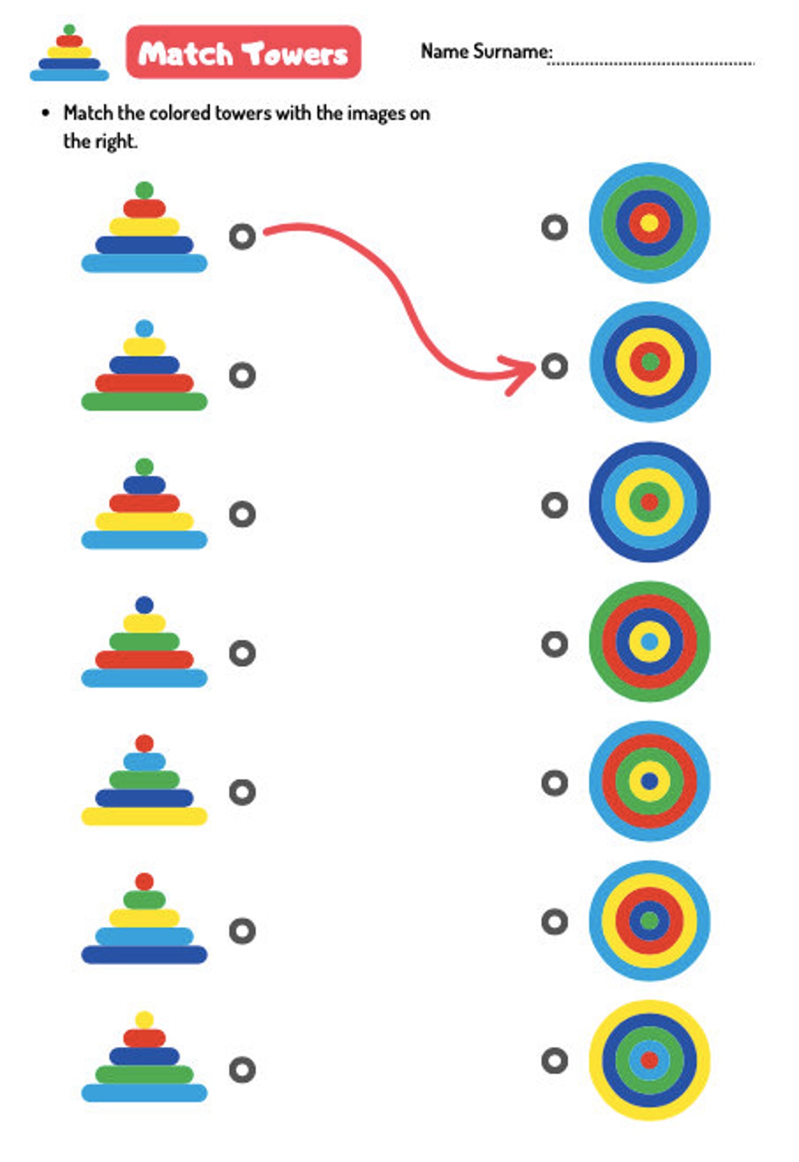 Mini Coloring Book Easy Coloring Printable Pages for Kids, Toddlers ...