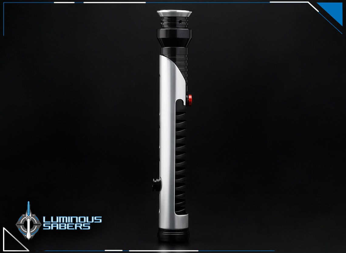 Quigon Jinn Episode 1 Deep Groove Neopixel Lightsaber, Halloween