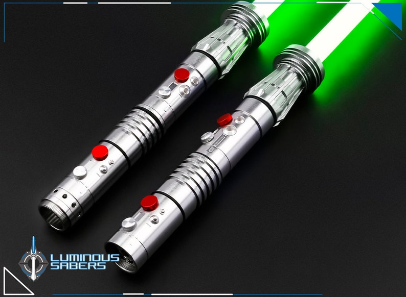 Darth Maul Episode 1 Neopixel Lightsaber Staff or Baselit Etsy