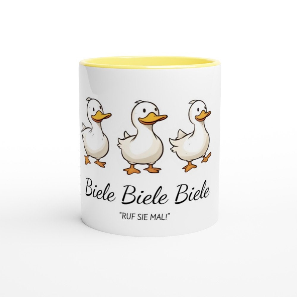 Lustige Ente Duck You Spruch Mittelfinger Geschenk' Trinkflasche