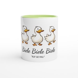 Biele Biele Biele, Ruf Sie Mal Tasse Lustige Meme Kaffeetasse, Einzigartiges Geschenk, Bürotasse, Humorvolle Dekoration Bild 3