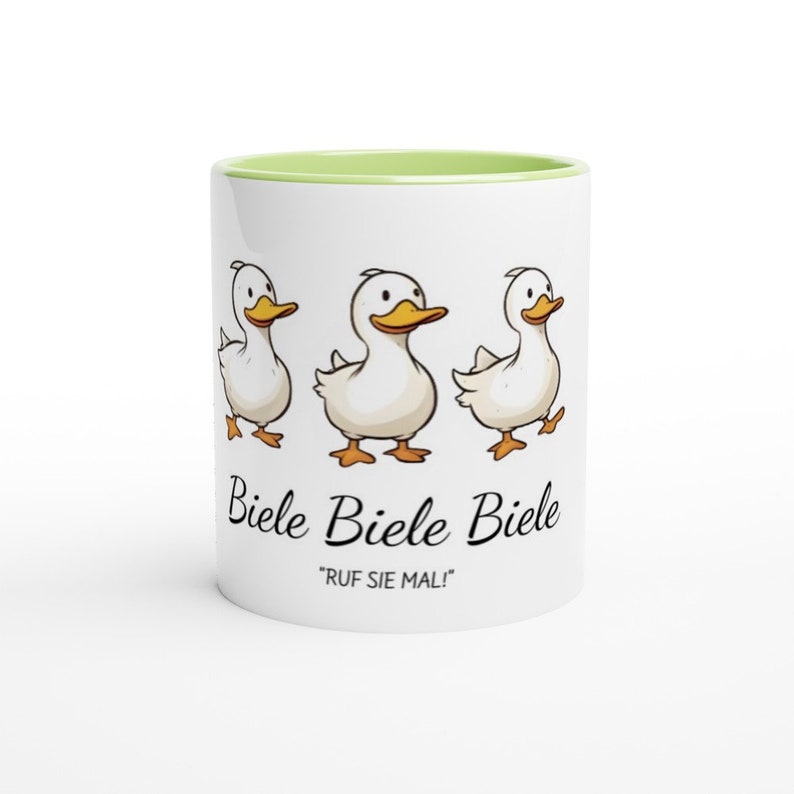 Biele Biele Biele, Ruf Sie Mal Tasse Lustige Meme Kaffeetasse, Einzigartiges Geschenk, Bürotasse, Humorvolle Dekoration Ceramic Green