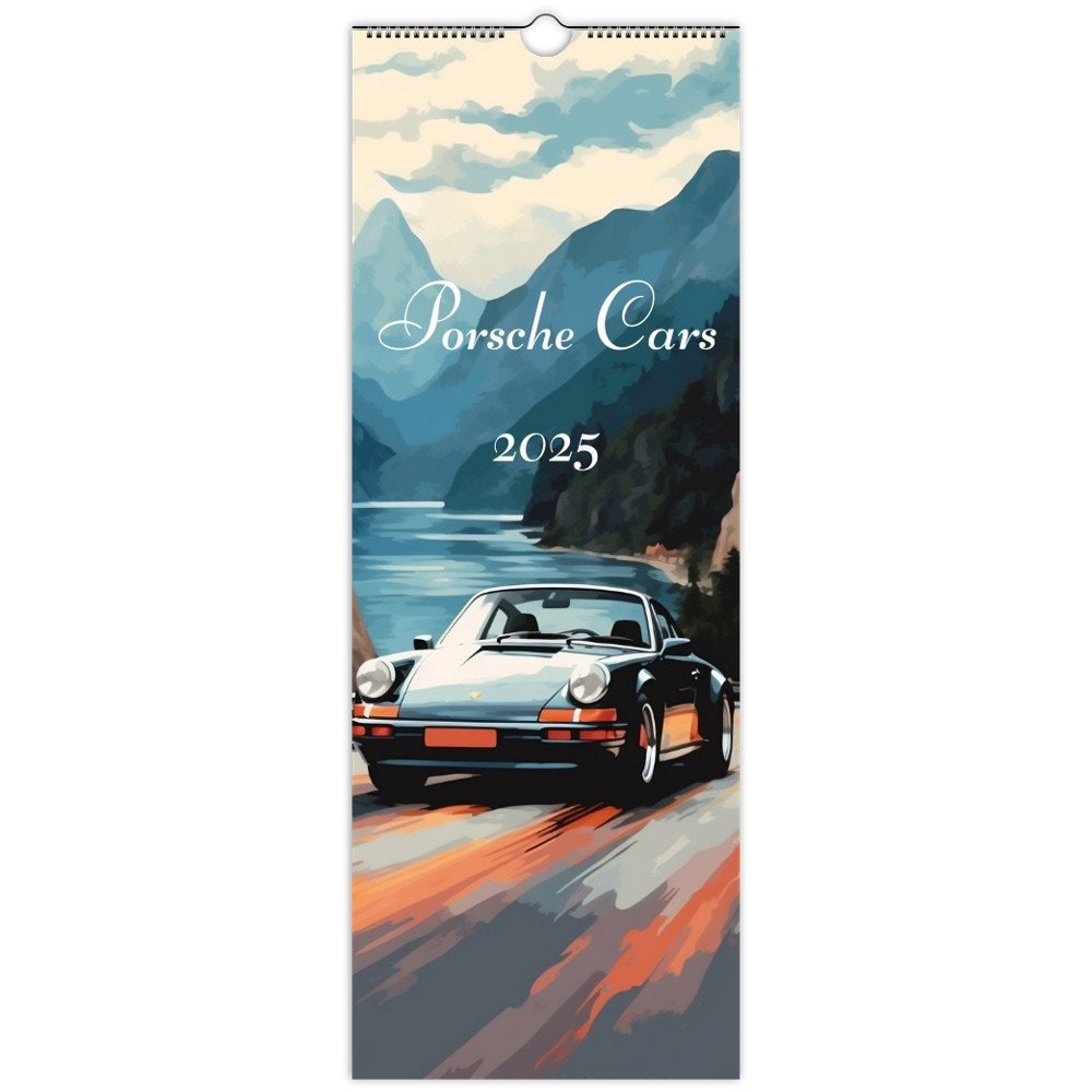 2025 Porsche Calendar 18.4 X 40 Cm - Etsy