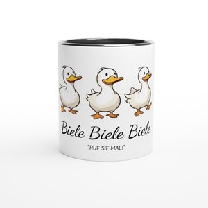 Biele Biele Biele, Ruf Sie Mal Tasse Lustige Meme Kaffeetasse, Einzigartiges Geschenk, Bürotasse, Humorvolle Dekoration Ceramic Black