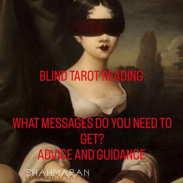 BLIND TAROT READING-No Questions Asked