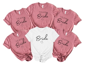 Team Bride Shirt, Bachelorette Party Shirt, Bride Shirt, Bridal Party Tee, Hen Do Party, Bride T Shirt, Bride Squad Shirt, Bride party Tee