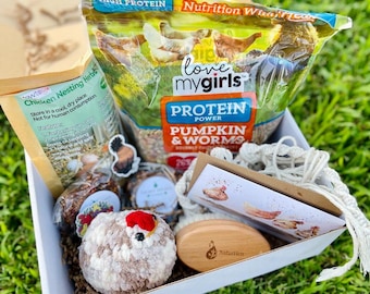 Ultimate Chicken Lover Gift Box: Toys, Treats & Art Print - Flock Box