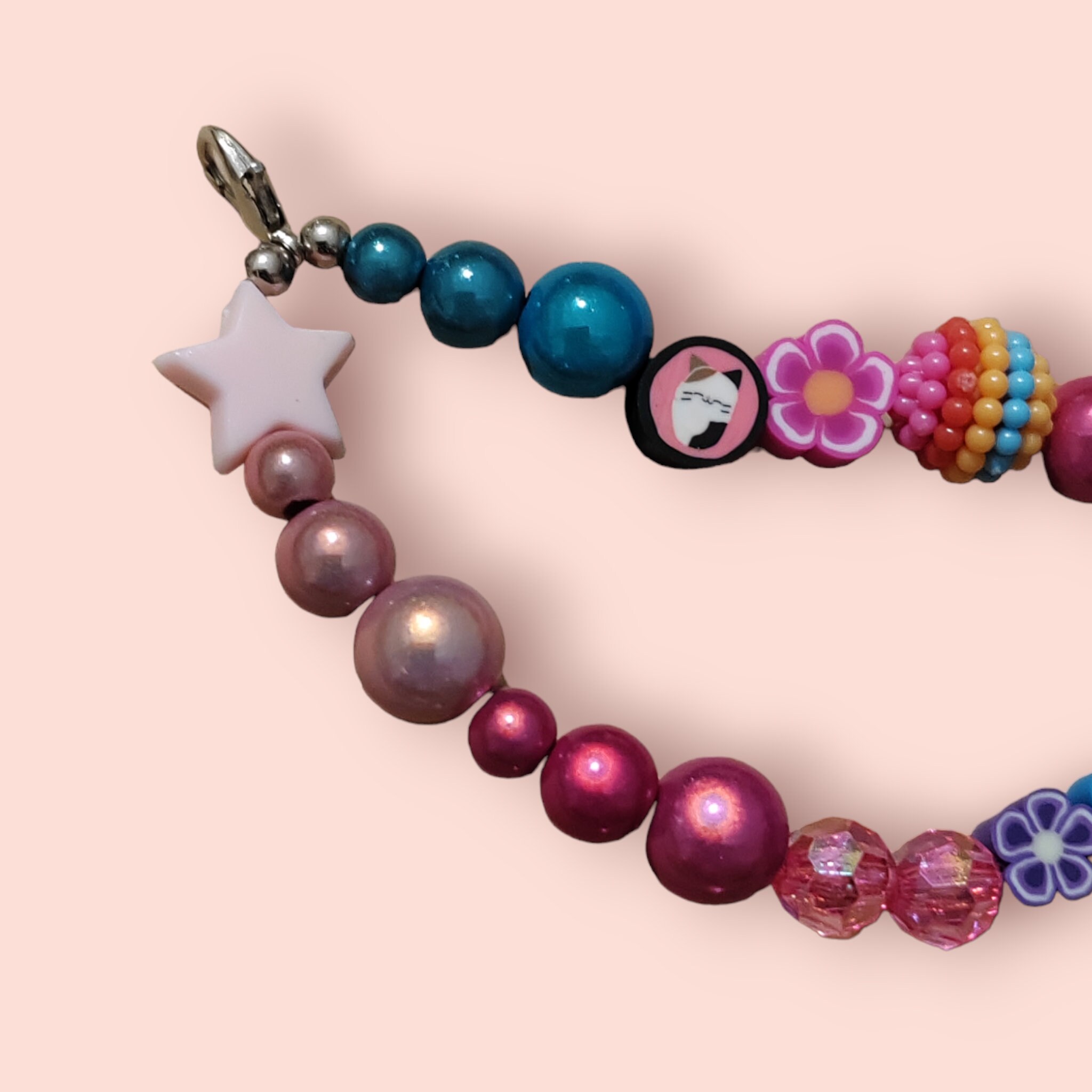 Squishmallow Charm Shoe Chain Shoewelry Cam the Cat Charm Lace