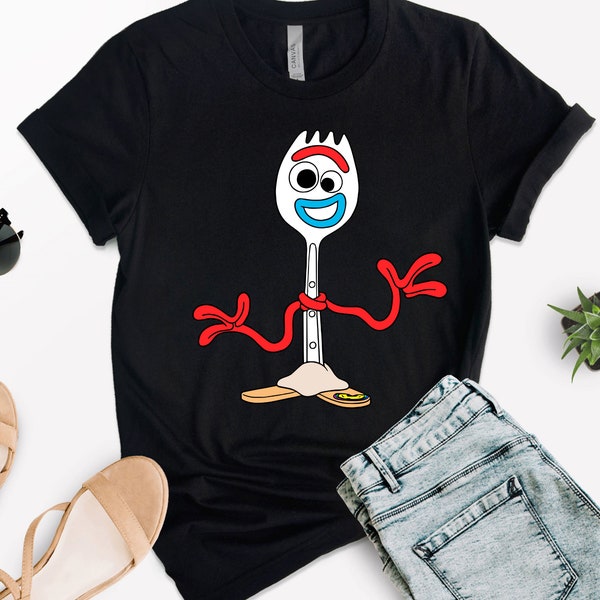 Forky Shirt, Forky Tshirt, Cartoon Shirt, Funny Shirt, StoryShirt, Beer Shirt, Child Shirt, Toy Shirt, Disney Shirt, Sheriff Shirt