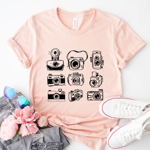 Camera Shirt, Photography T-shirt, Gift for Photographer, Photography Lover Shirt, Funny Camera Shirt, Shirt for Photographer, Camera Lover