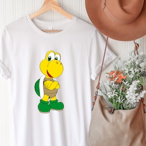 Koopa Troopa Shirt, Cute Koopa Troopa T-shirt, Funny Mario Shirt, Sarcastic Mario Tee, Mario Fan Gift, Retro Gamer Shirt, Cute Mario