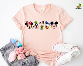 Mickey and Friends Shirt, Comfort Colors Shirts, Mickey Mouse Shirt, Disney World Shirt, Mickey and Minnie, Disney Shirts, Mickey Mouse