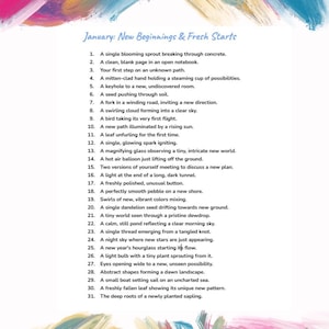 365 Daily Doodle Prompts | Instant Download PDF | Creative Art Challenge | Digital Art Journal