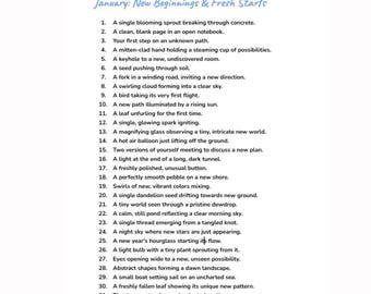 365日分の落書きテーマ | PDFをすぐにダウンロード | クリエイティブアートチャレンジ | デジタルアートジャーナル