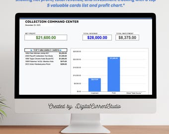 ホビーコマンドセンター | スポーツカードトラッカー ROI ダッシュボード | PSA グレーディング提出ログ | ポケモン TCG 投資スプレッドシート | Google スプレッドシート