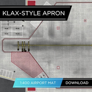 1:400 Scale Airport Layout | Digital Download | Model Airport USA | Aviation Collectible | Realistic Aviation Drawing | Custom Made