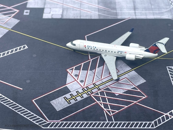 1:400 スケールの空港レイアウト | デジタルダウンロード | KPDX 空港