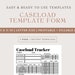 Caseload Tracker Template, Fillable and Printable PDF, Medical Notes ...