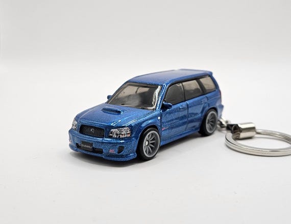 SUBARU フォレスター ミニカー エンジン型キーホルダー Subaru Forester STI Keychain (free Gift Box) - Etsy