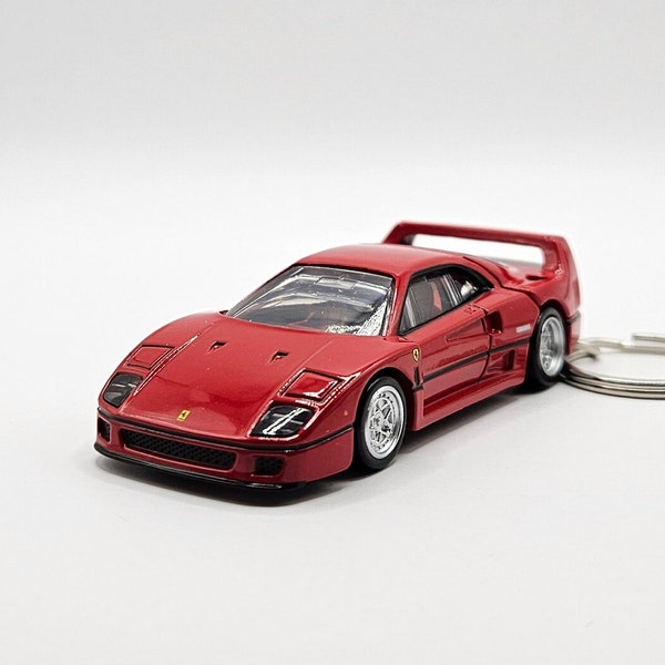 Ferrari F40 Keychain (Free Gift Box)