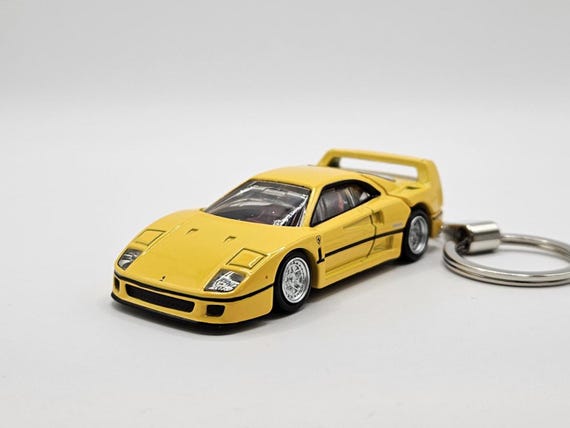 Ferrari F40 Keychain (free Gift Box) - Etsy