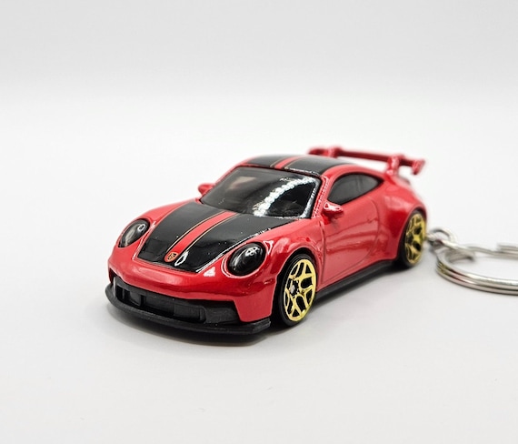 【極美品】 PORSCHE  911 GTS KEYRING  キーリング Fits Porsche 911 GT3 992 Red Keychain Hot Wheels Matchbox | eBay