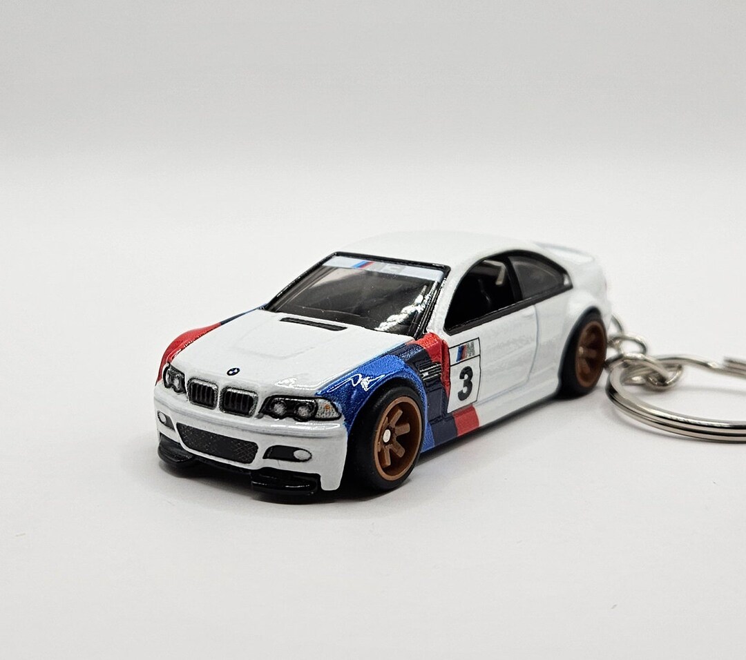 BMW E46 M3 Keychain (free Gift Box) - Etsy