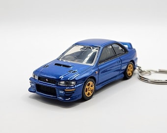 Subaru 22B STI Keychain (Free Gift Box)