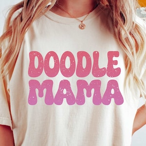 Doodle Mama PNG Sublimatie SVG Shirt Design