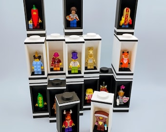 Modular Displays for LEGO® Minifigures, Clip-Together System