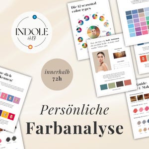 Análisis de color personal: ¿Qué tipo de color eres? Análisis profesional de lujo con consejos de estilo, virtual y digital, por IndoleHub