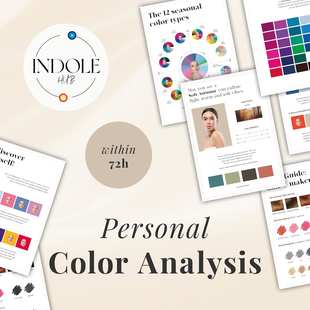 Personal Color Analysis: Which Color Type Are You? Professional Luxury ...