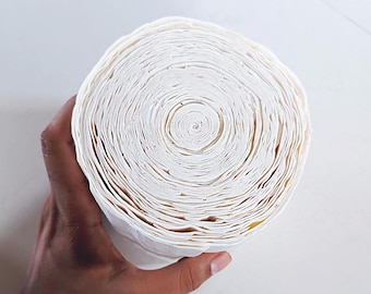 Handmade Sola Wood Sheet Rolls: Natural Craft Material for Flower Making