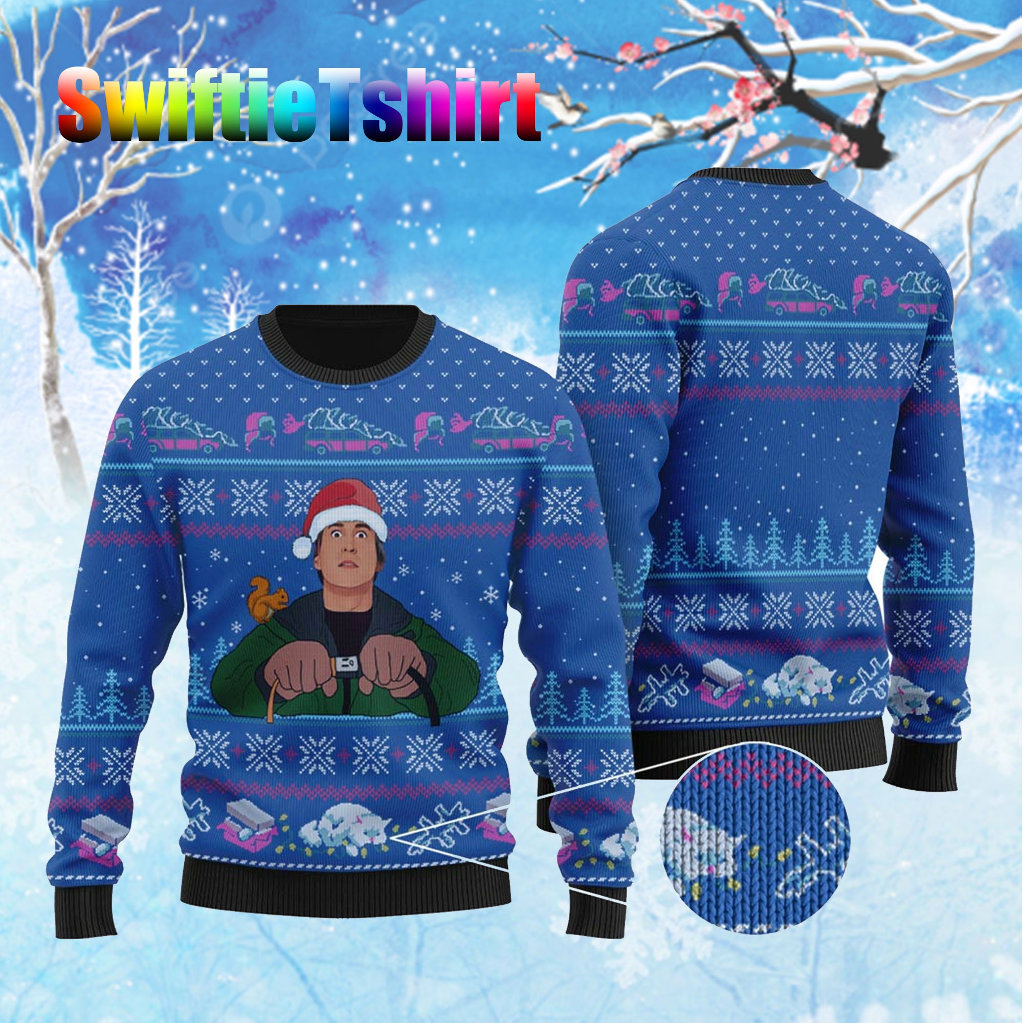Discover Clark Griswold National Lampoon's Christmas Vacation Ugly Sweater